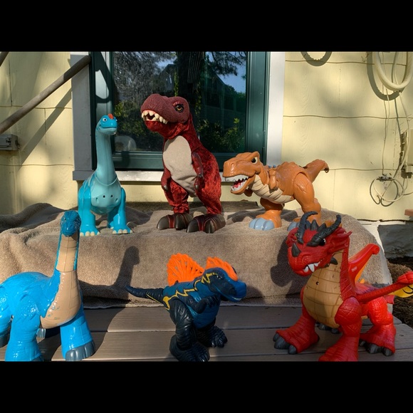 6 electronic Dino’s - Picture 1 of 5